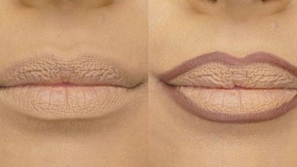 como maquillarte para disimular nariz labios