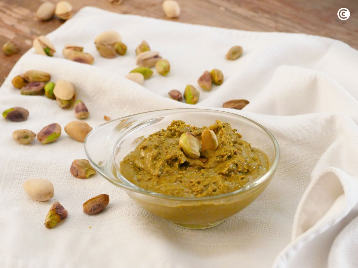 Sirve la crema de pistacho para untar