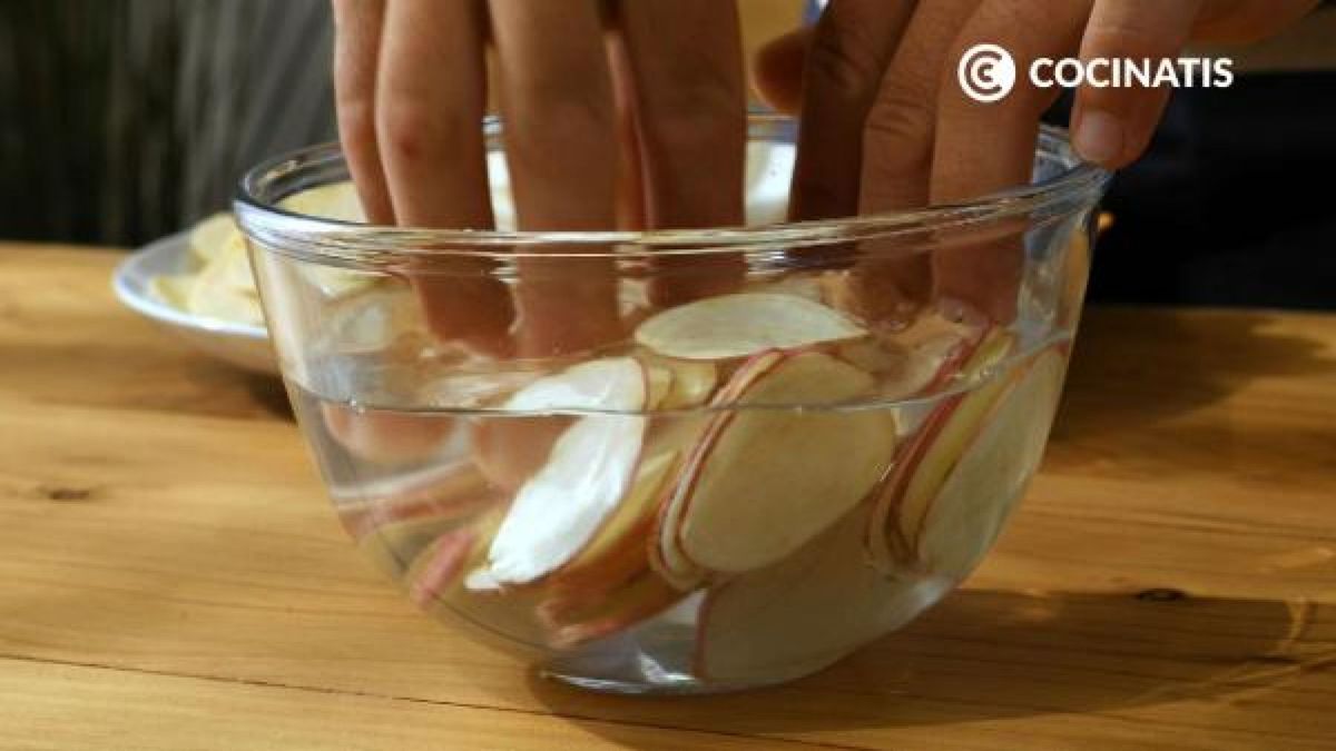 Chips vegetales   Paso 2