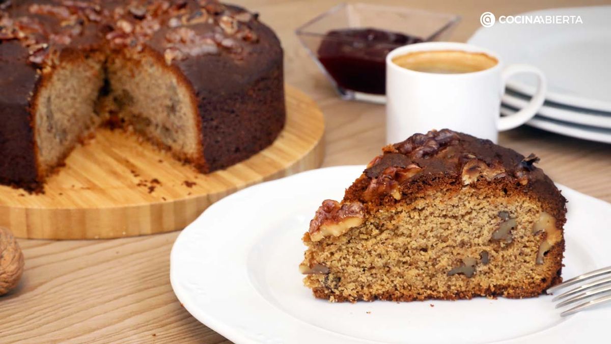 Esponjoso, sin gluten y con todo el sabor del otoño, este bizcocho no lleva gluten