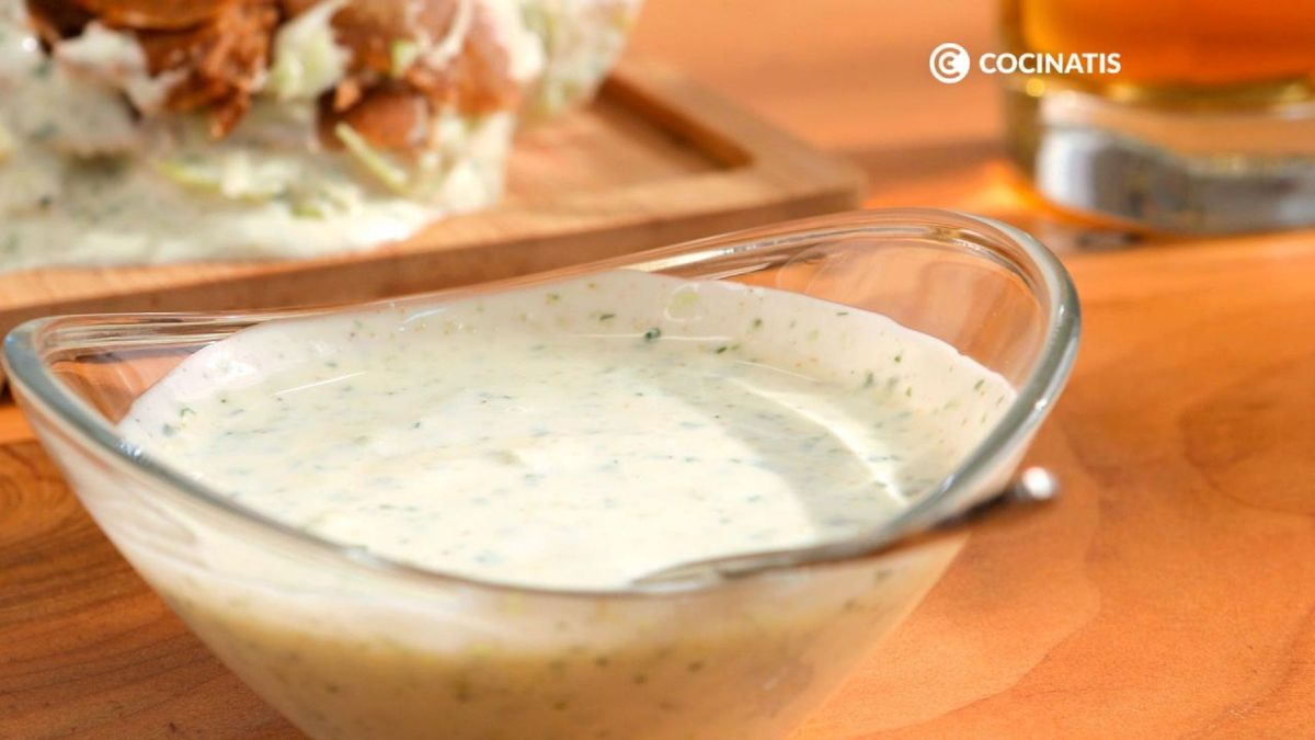 Salsa blanca de kebab