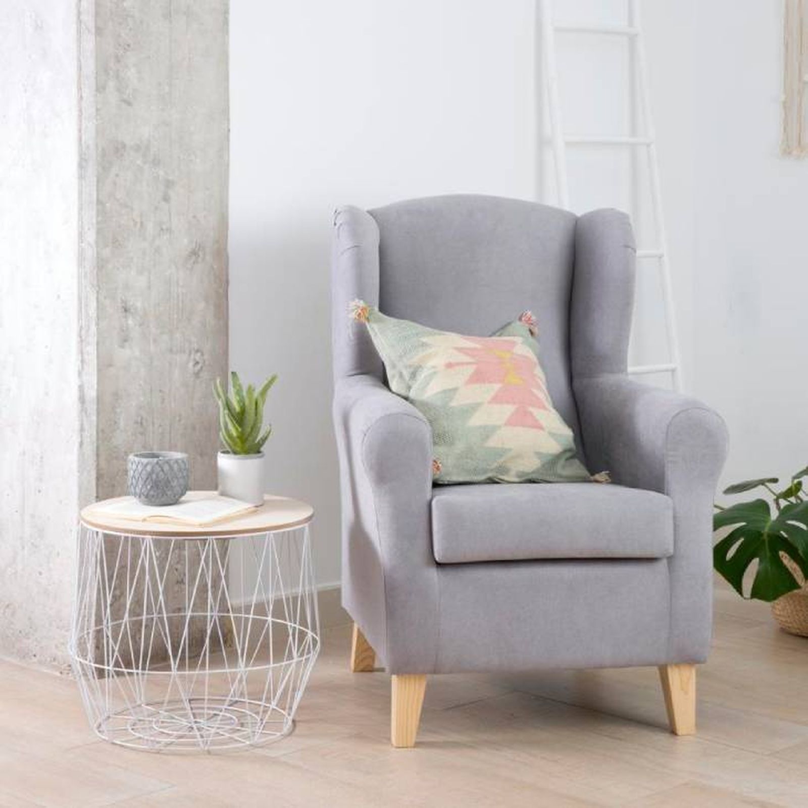 10 sillones orejeros elegantes y modernos para decorar tu hogar 7