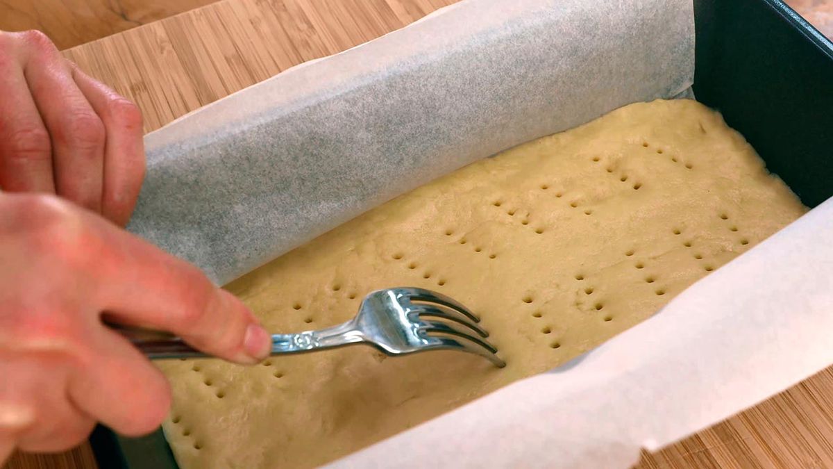 Receta de tarta de coco y dulce de leche  paso 2