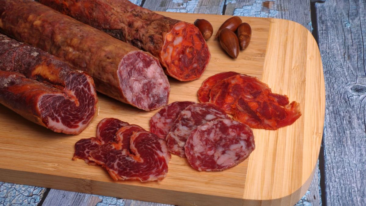 Lomo, salchichón y chorizo