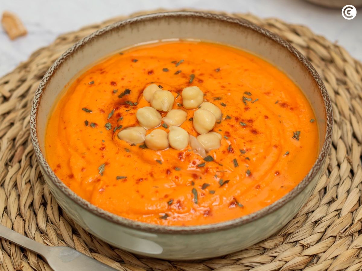 Hummus de pimientos