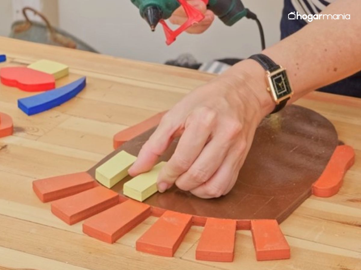 La composición se prueba en seco para decidir el orden y la colocación de cada elemento.