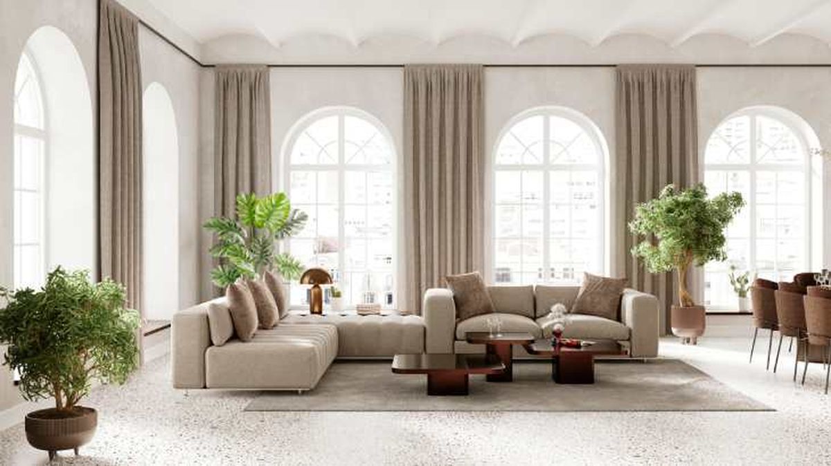 suelo de terrazo sala