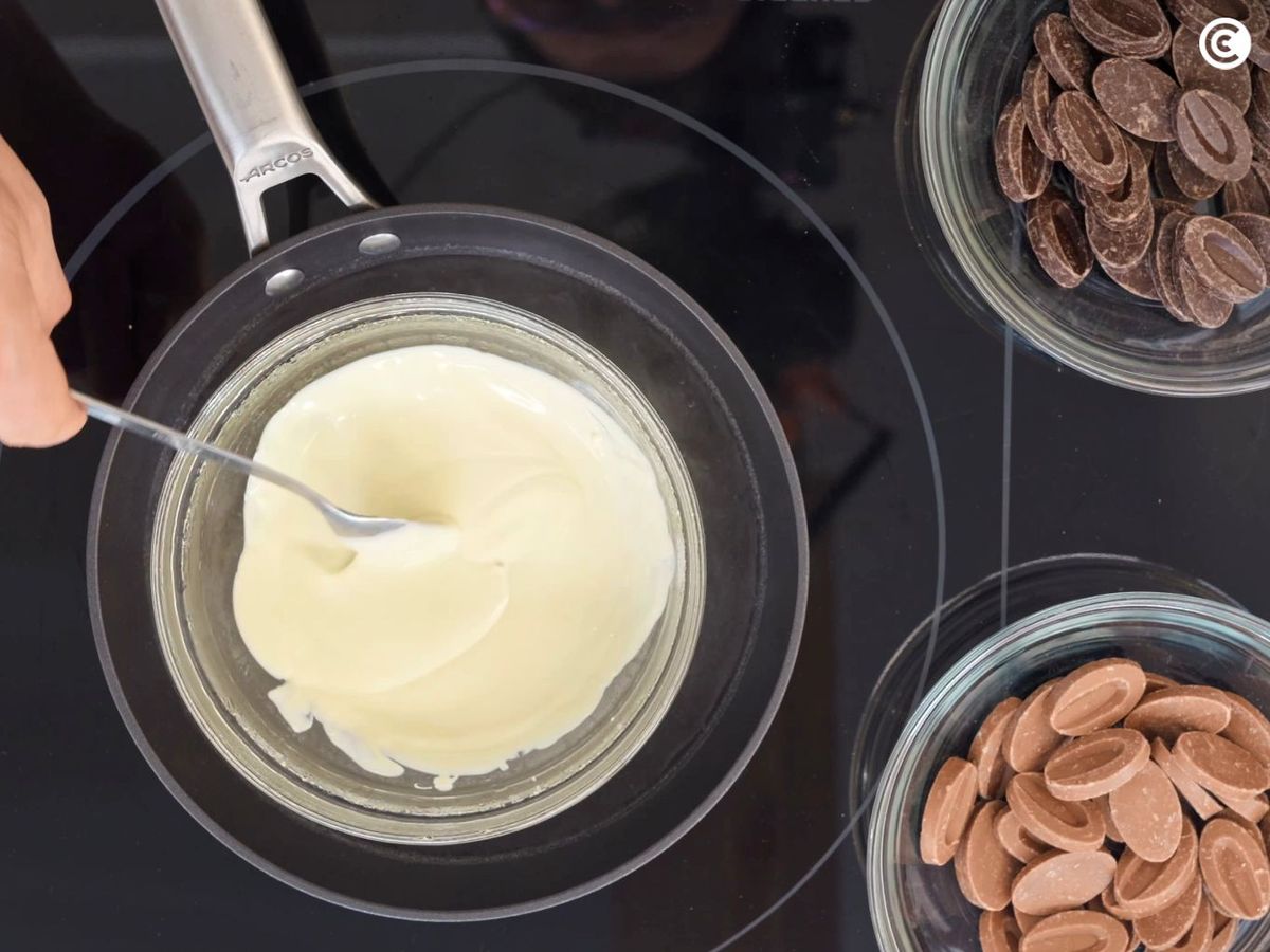 Cómo fundir chocolate al baño maria