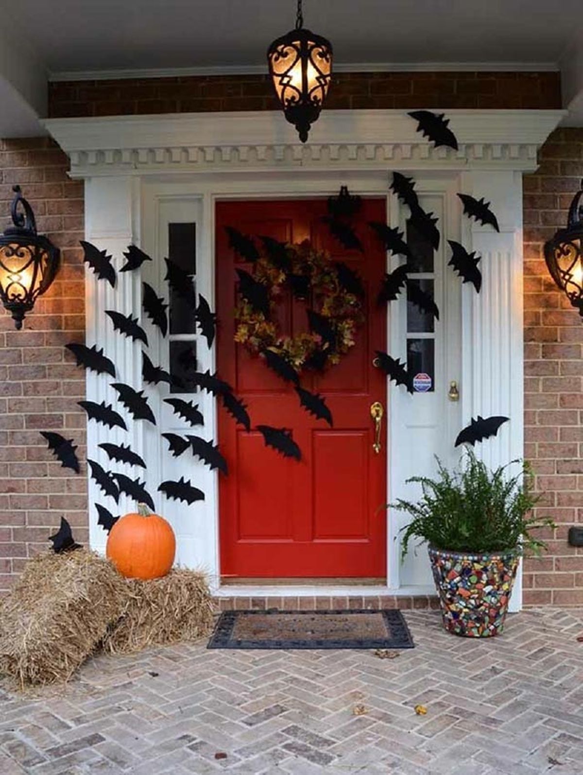 Ideas originales para la decoración exterior en Halloween 6
