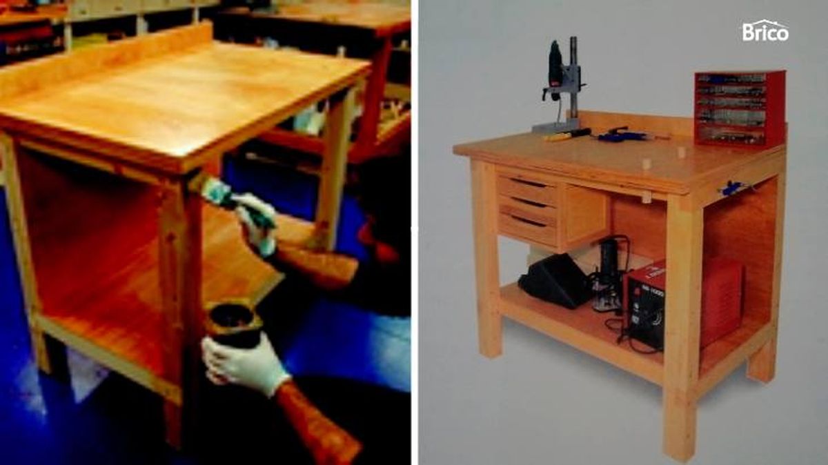 bricomania 203 como hacer un banco de trabajo 3