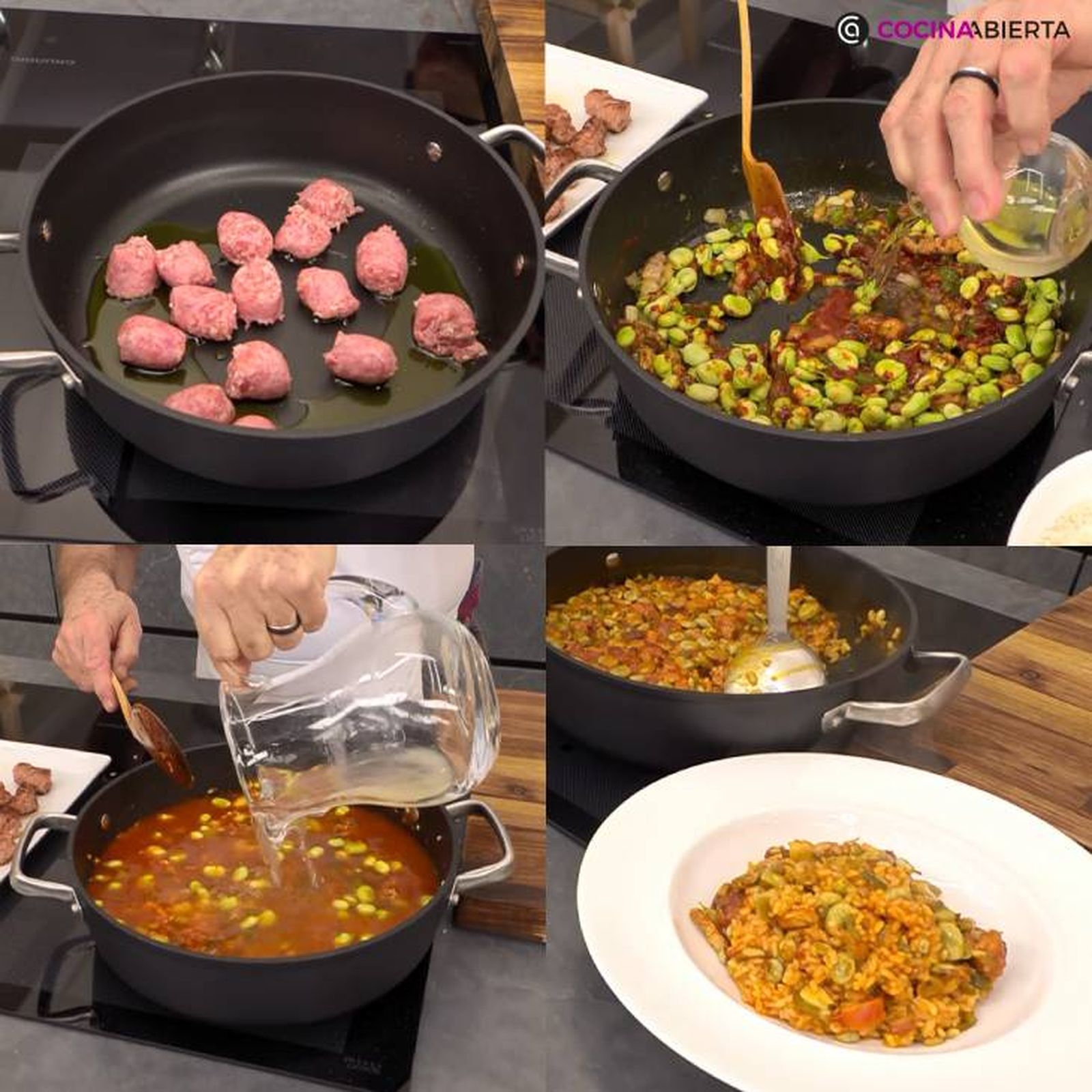 arroz con habitas y butifarra receta pasos arroz con habitas y butifarra receta pasos