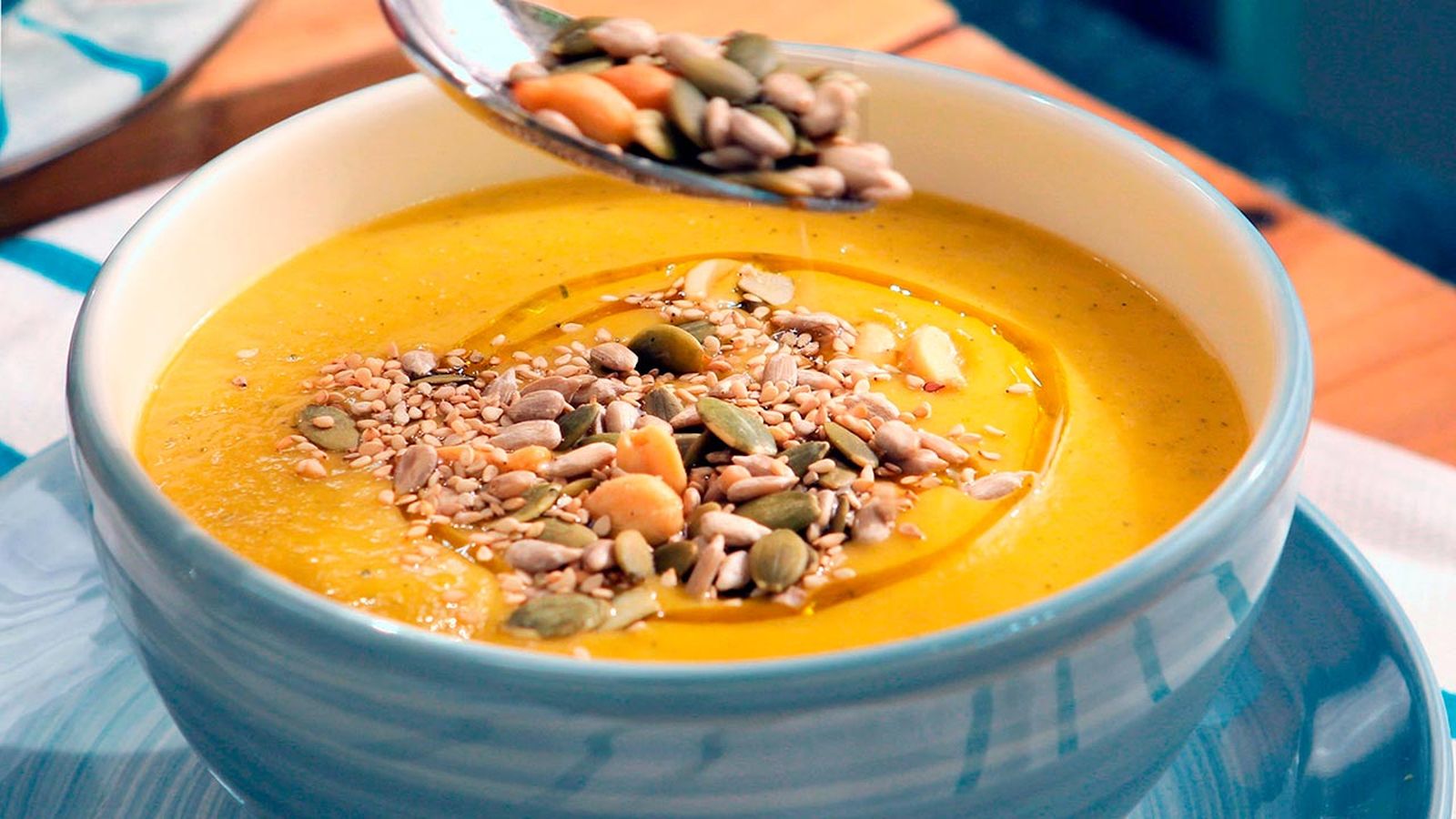 Receta de calabaza, calabacín y puerro Receta de calabaza, calabacín y puerro
