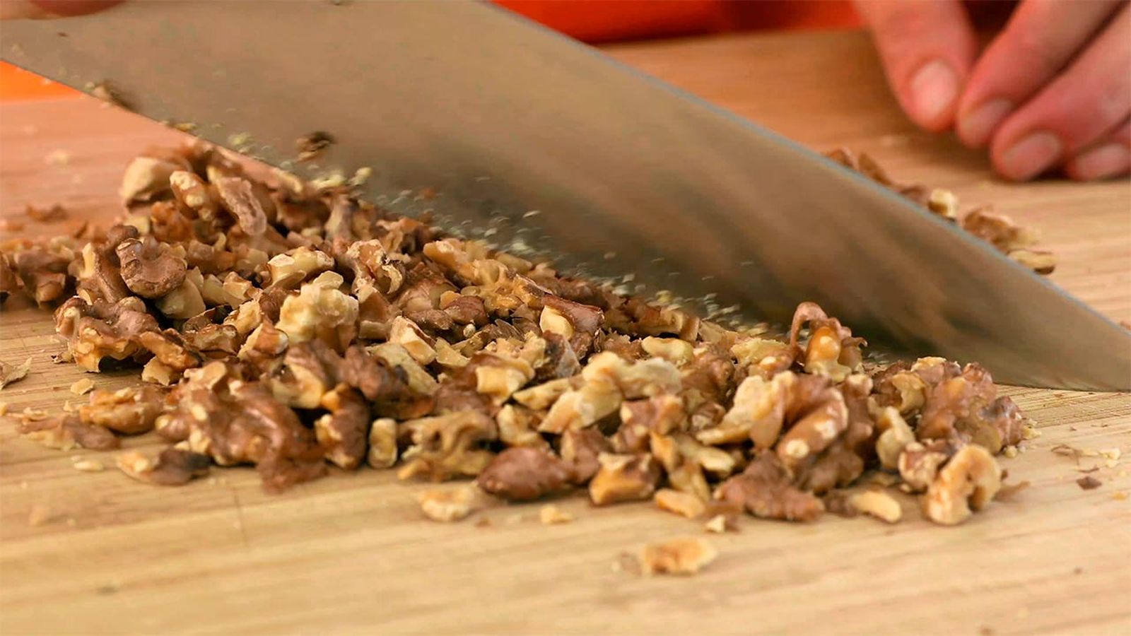 Receta de cookies de chocolate y nueces paso 1 Receta de cookies de chocolate y nueces paso 1
