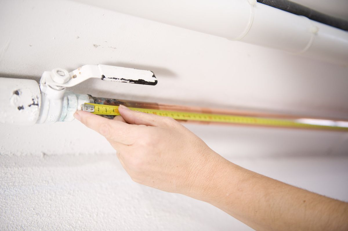 Aislar tubería de agua paso 2