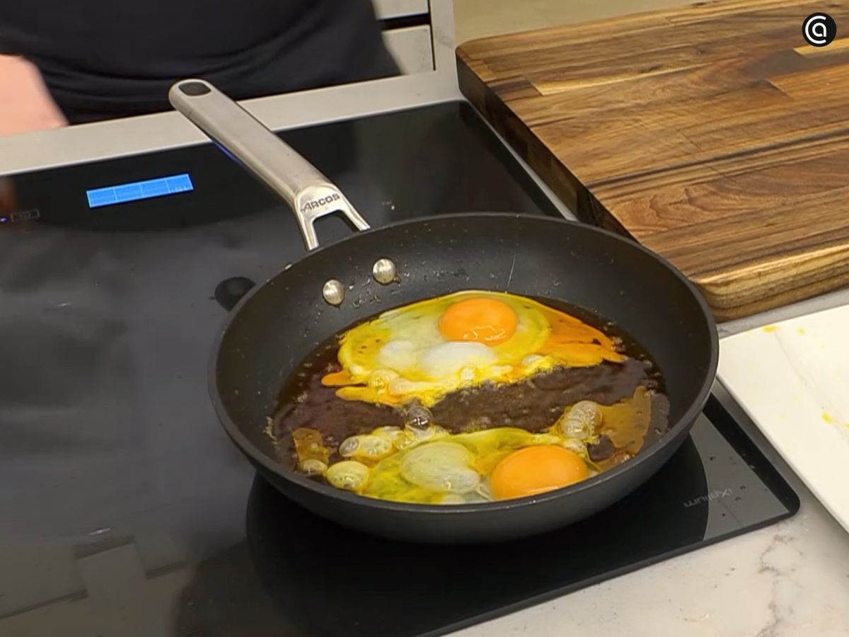 Limón serrano con gambas - paso 3