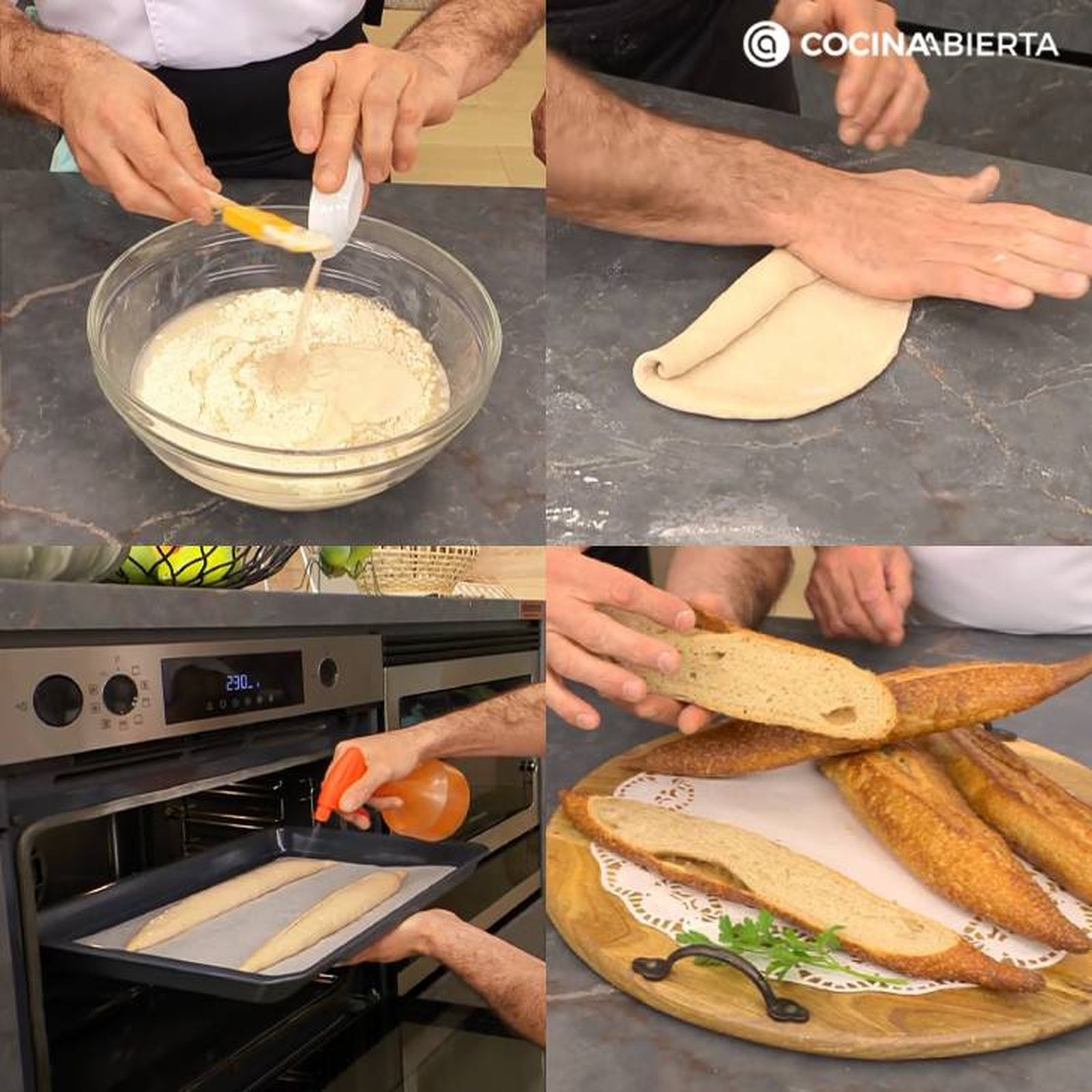 pan trainera para bocadillos receta pasos pan trainera para bocadillos receta pasos