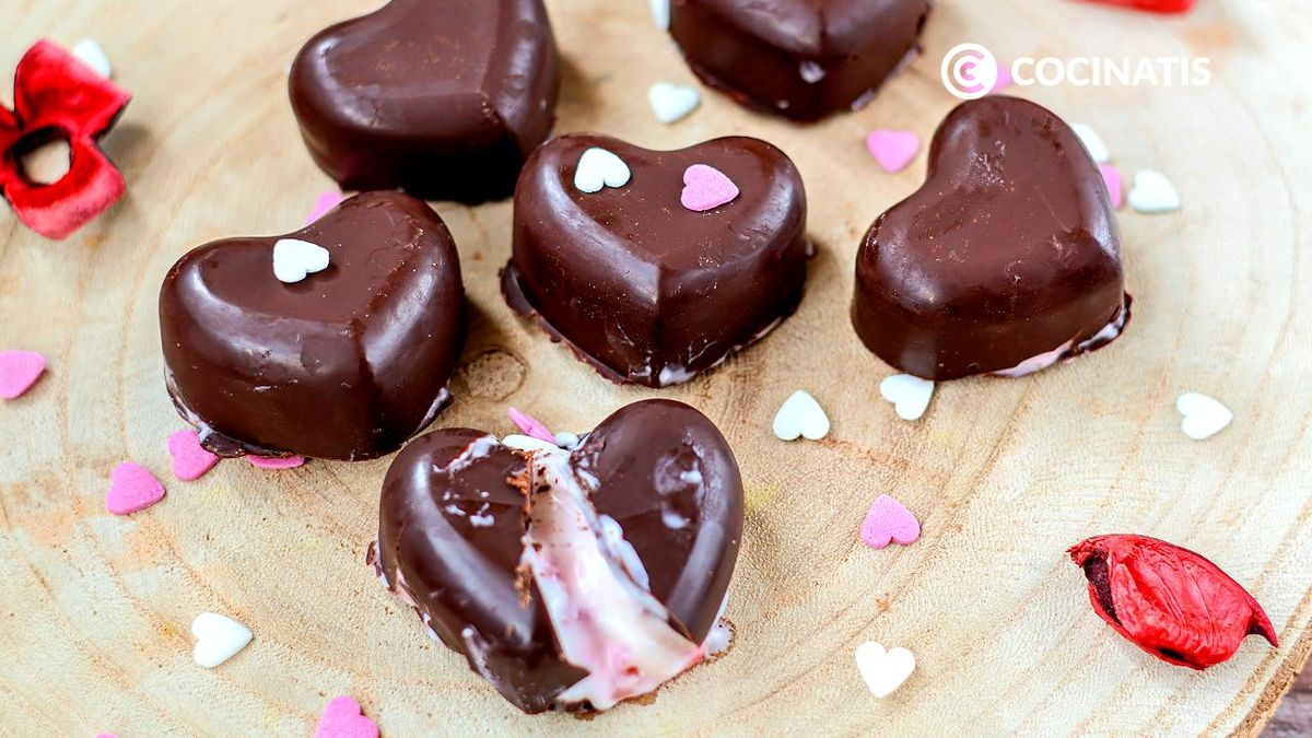 receta bombones san valentin