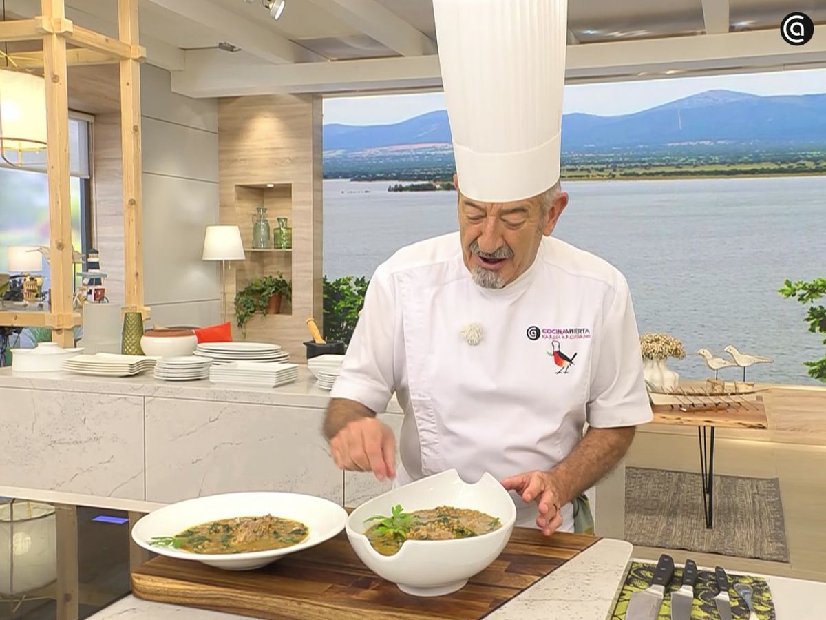 lentejas Lentejas con costilla de cerdo y espinacas - paso 5