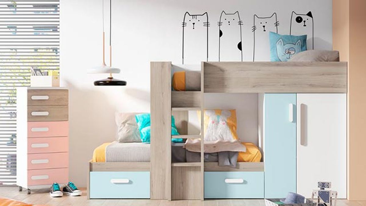 literas juveniles conforama