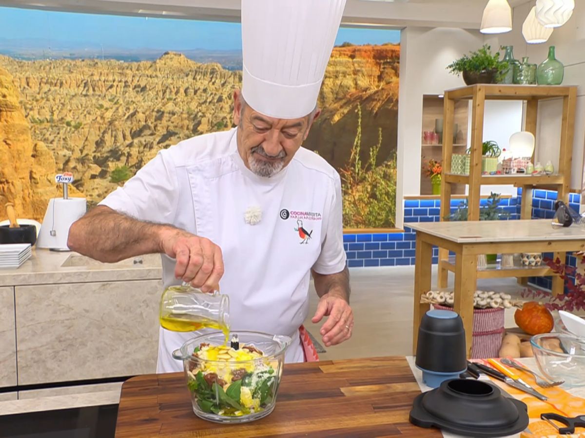 Agregale un chorrito de aceite de oliva a los ingredientes