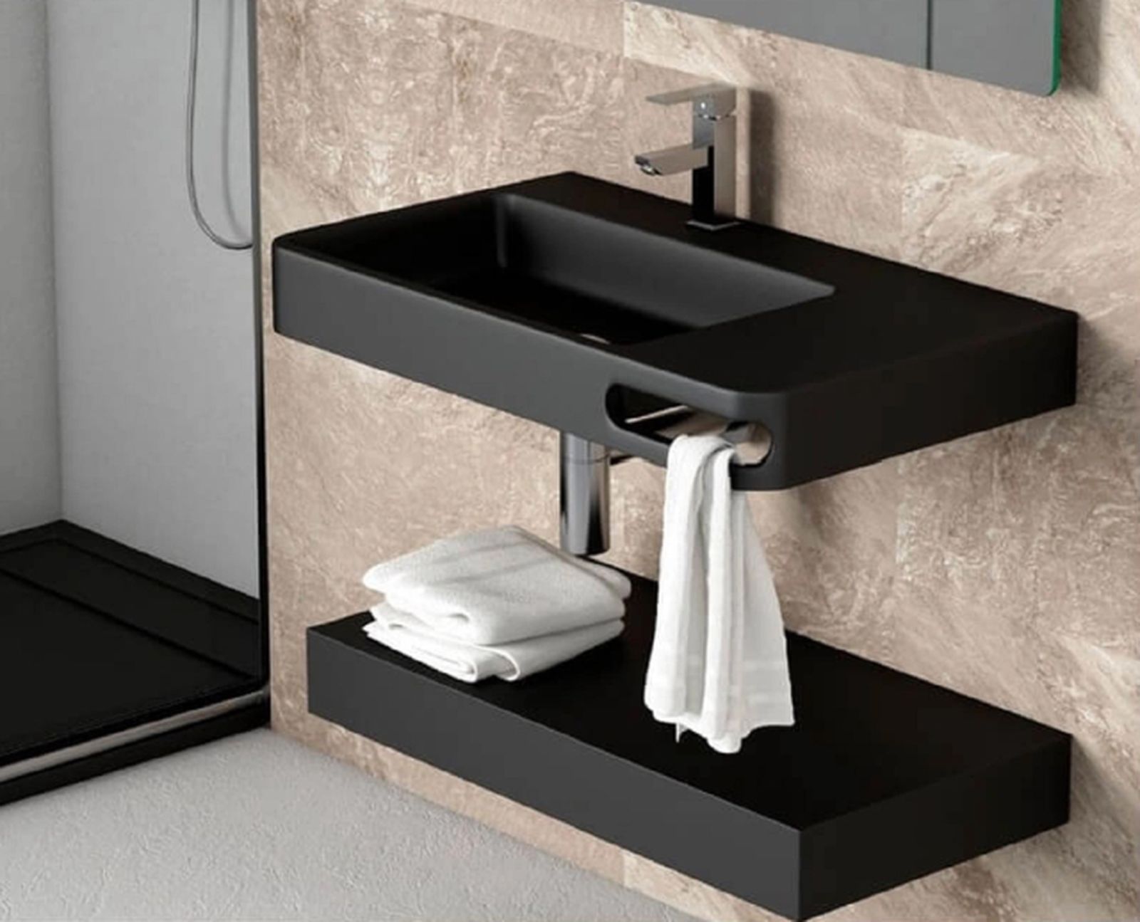 Lavabos pequeños para baños originales y poco convencionales 10
