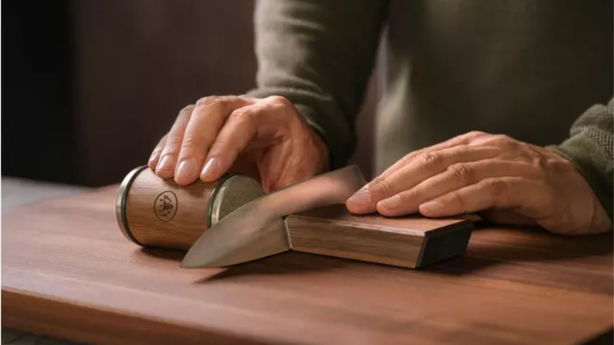 El afilador HORL tiene un sistema más sencillo