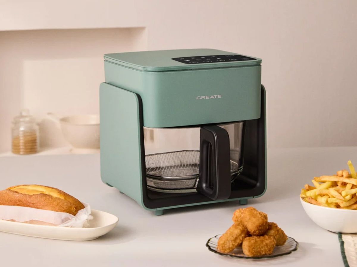 Las nuevas freidoras de aire con cubeta de cristal conquistan las cocinas modernas por su diseño y seguridad alimentaria.
