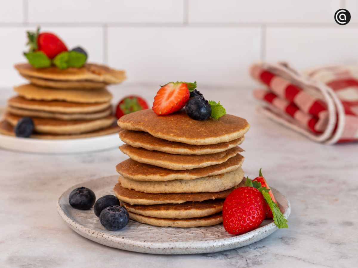 Las tortitas de avena muestran la cara más moderna y creativa de este cereal en la cocina actual.