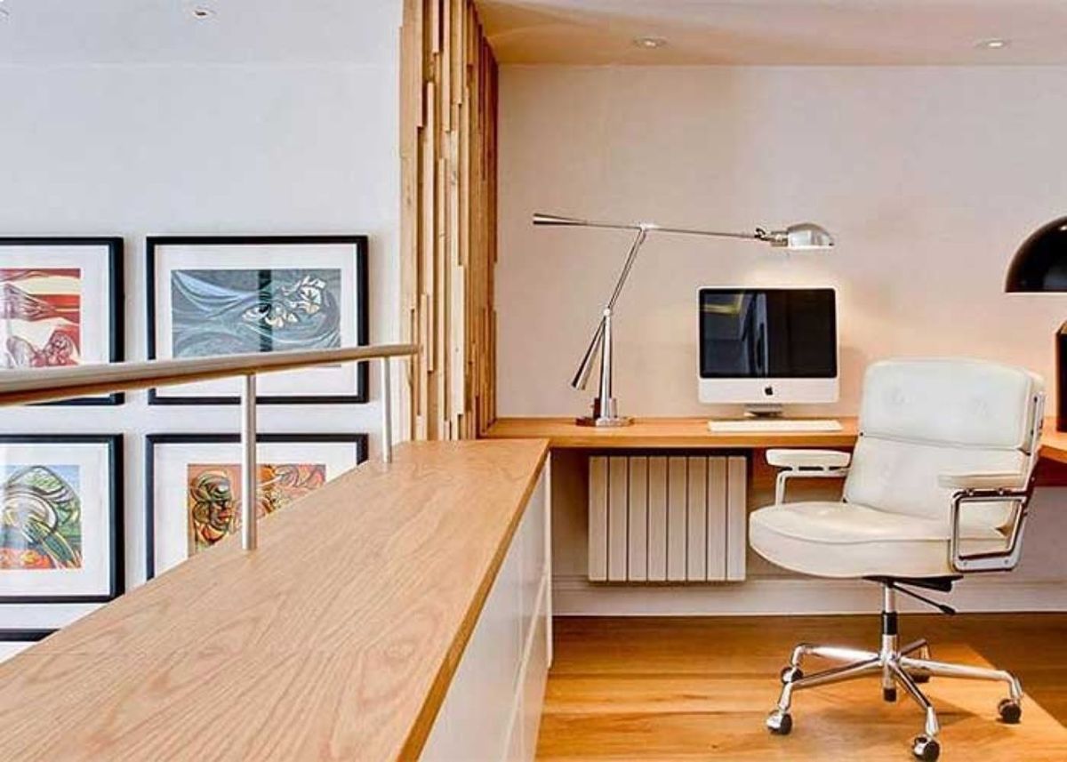 Crear un espacio de trabajo en el altillo