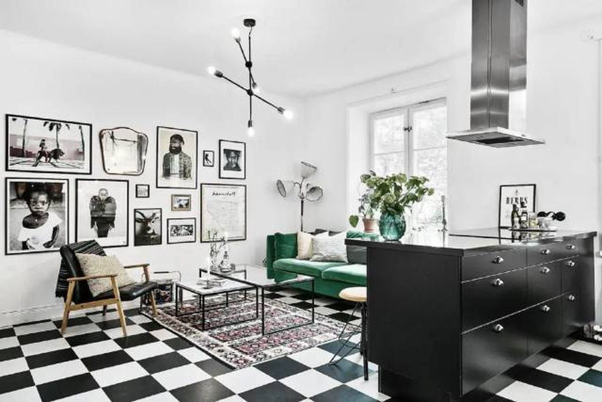 Suelo damero un clásico que vuelve a ser tendencia decorativa 2