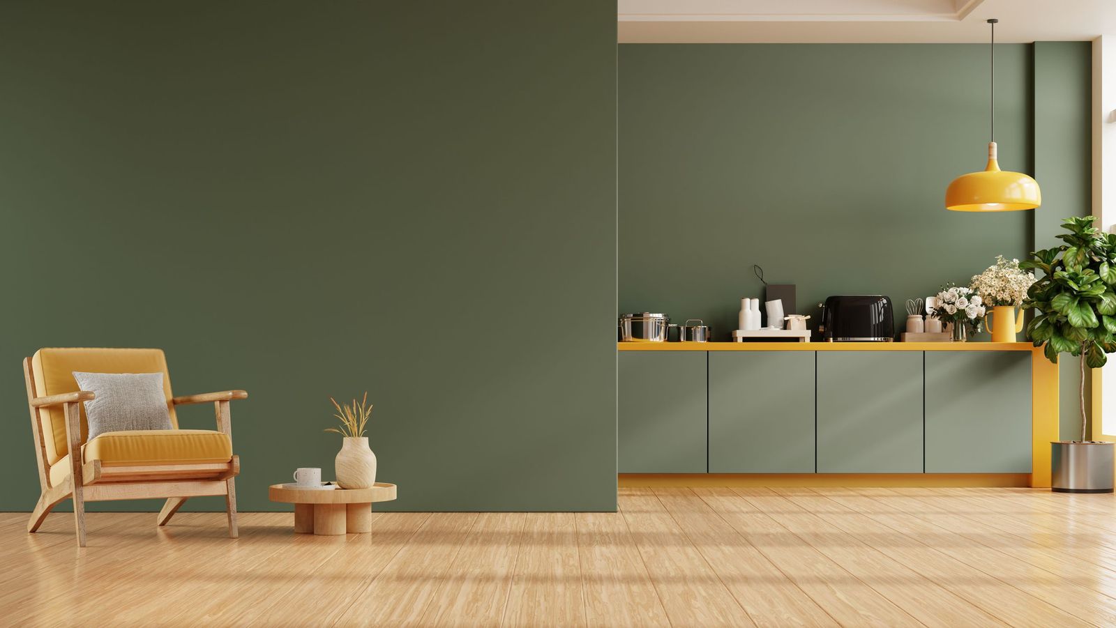 El color drenching es la última tendencia en decoración de interiores