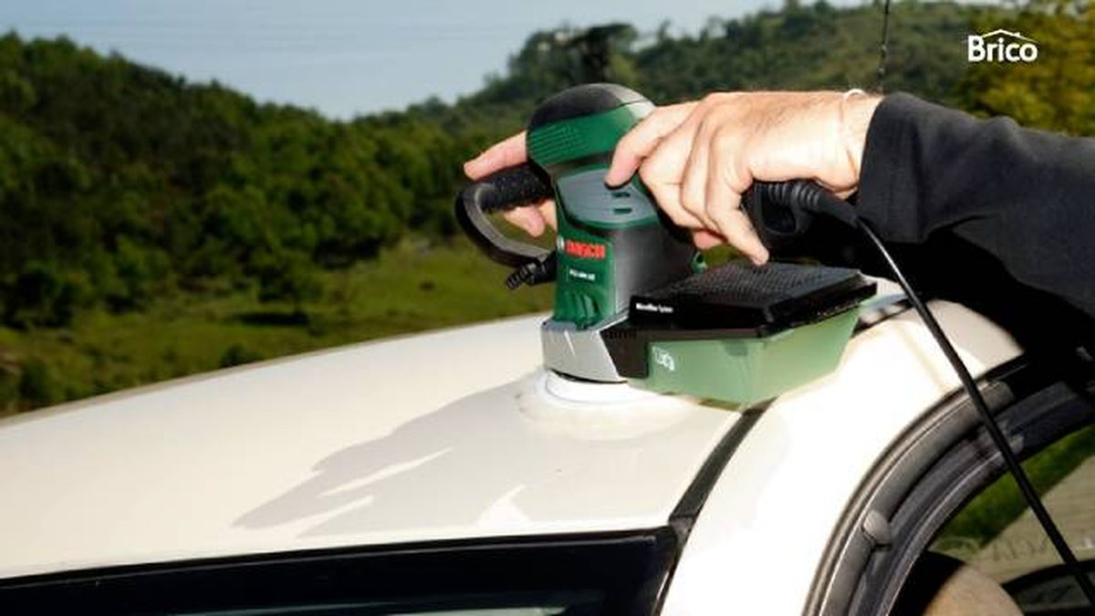 como quitar arañazos del coche paso 4