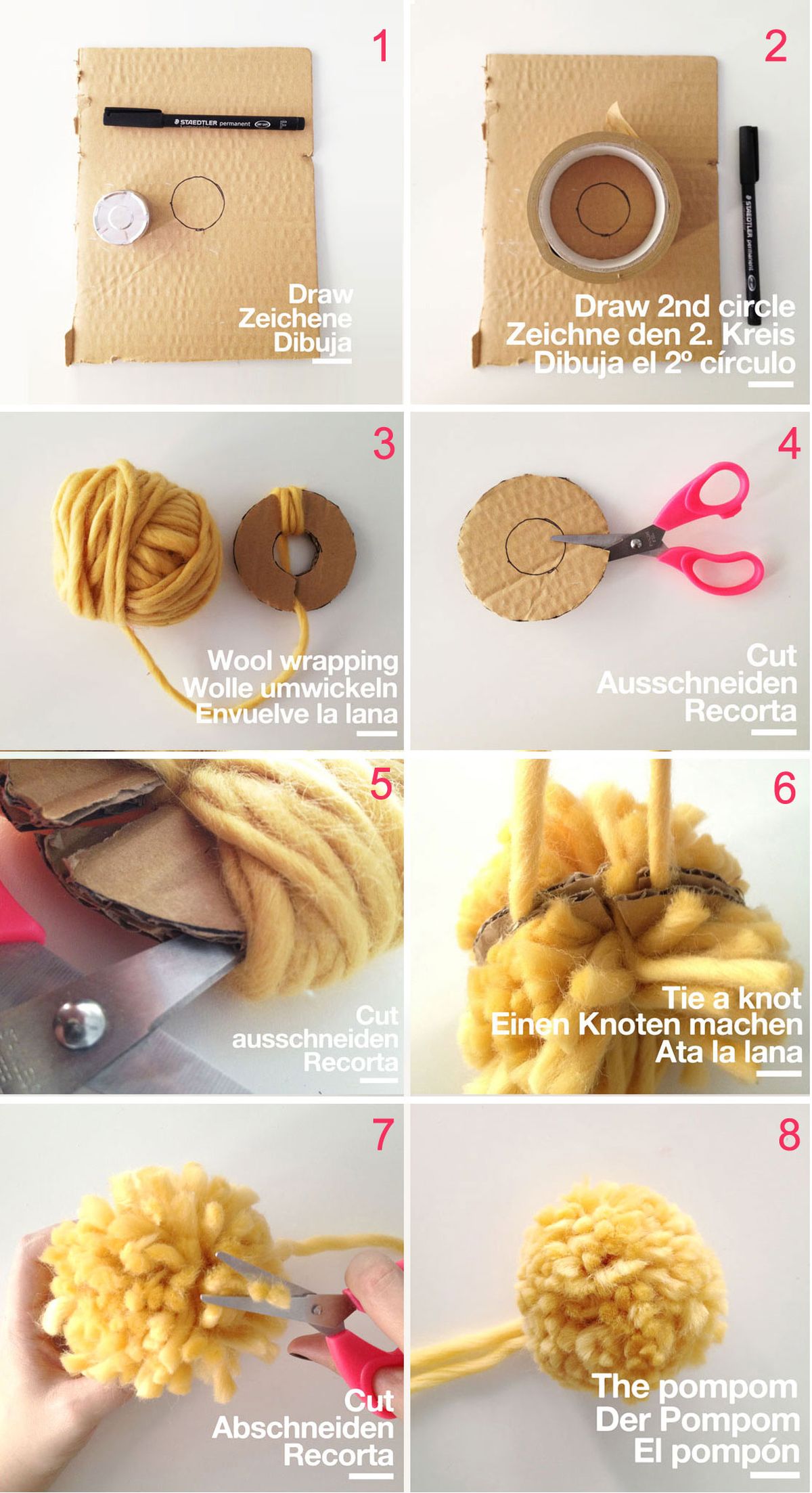 pasos pompones nnavidad