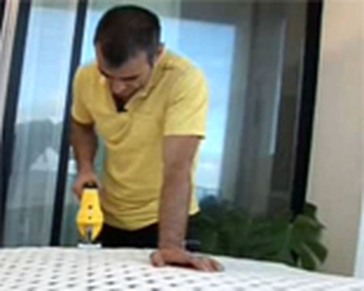 Instalar una celosía en la terraza   paso 3