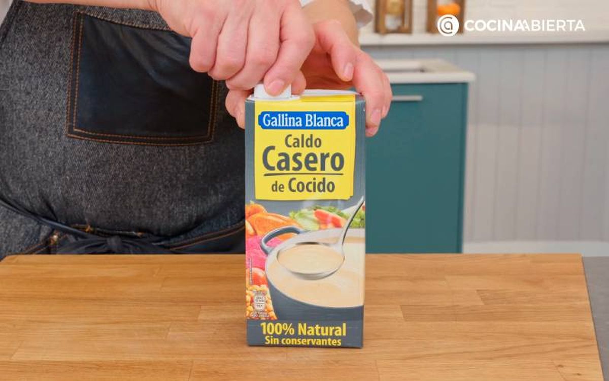 Caldo casero de cocido Gallina Blanca