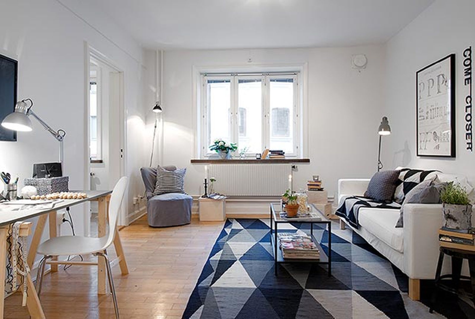 Soluciones para decorar y aprovechar al máximo el espacio en los pisos pequeños 7 Soluciones para decorar y aprovechar al máximo el espacio en los pisos pequeños 7