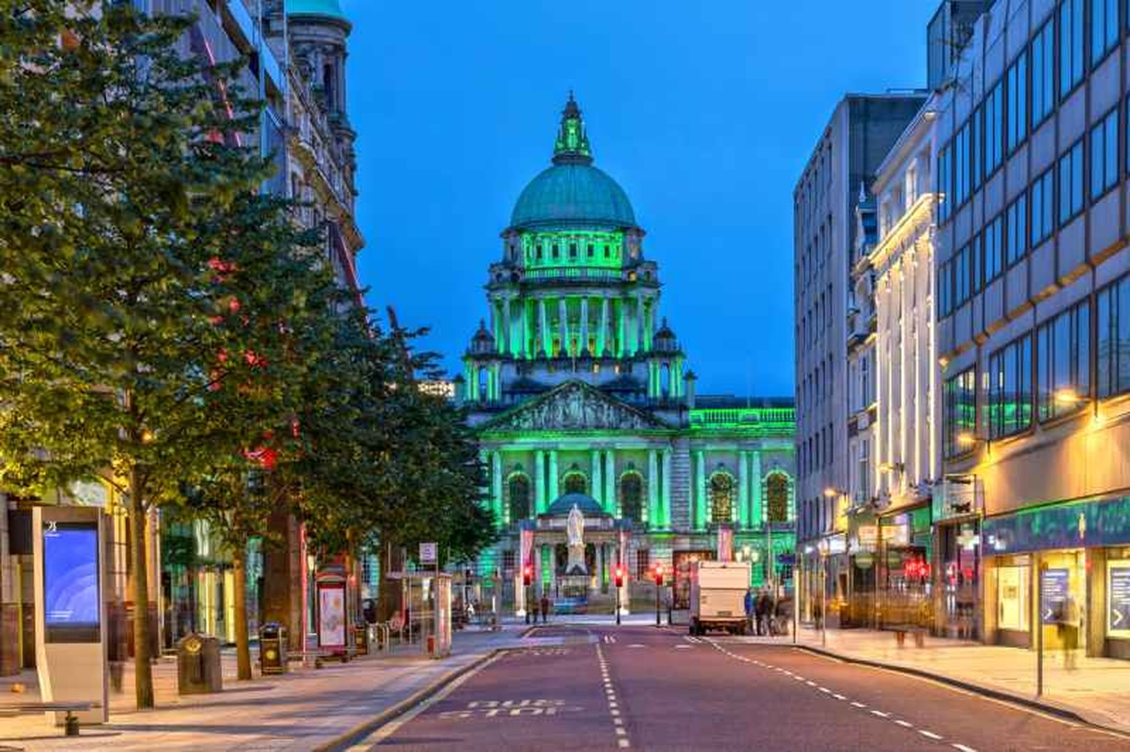 Ayuntamiento de Belfast en Irlanda del Norte Ayuntamiento de Belfast en Irlanda del Norte