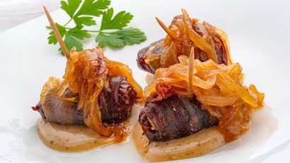 Dátiles con bacon