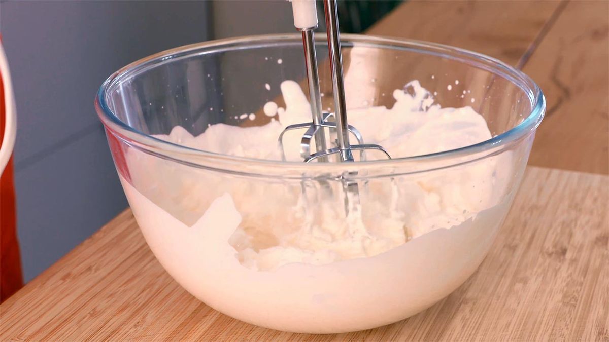 Receta de cheesecake de mango   paso 4