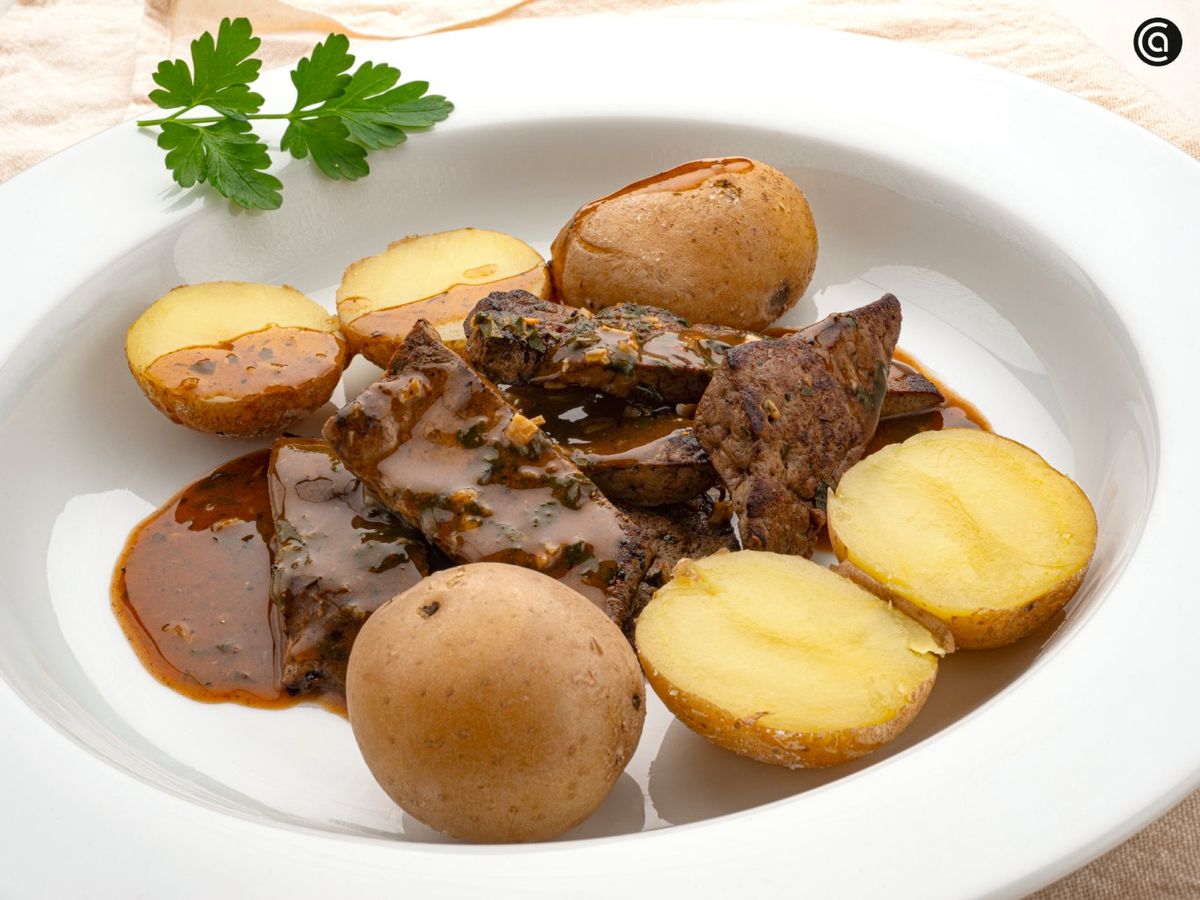 Carajacas con papas arrugás, receta canaria de Karlos Arguiñano