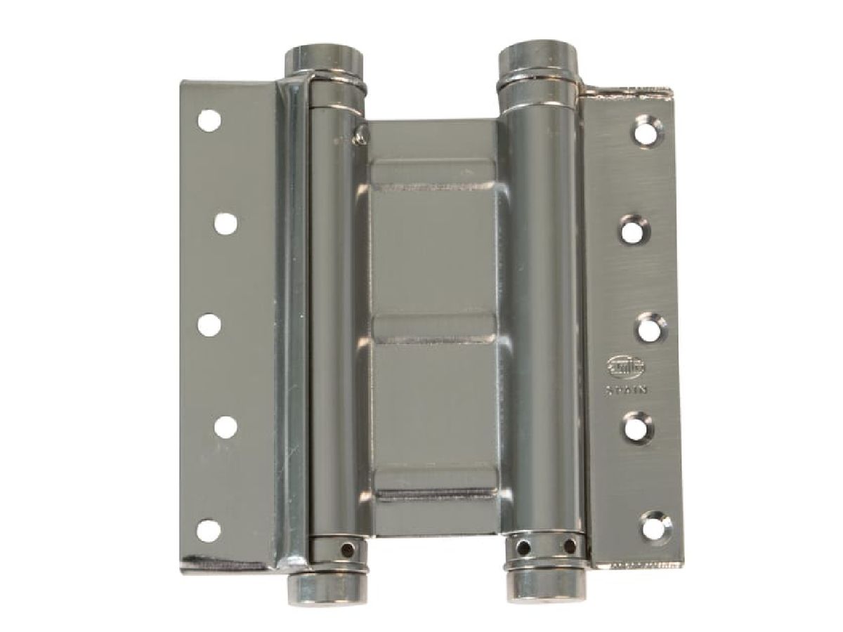 Bisagra de doble accion