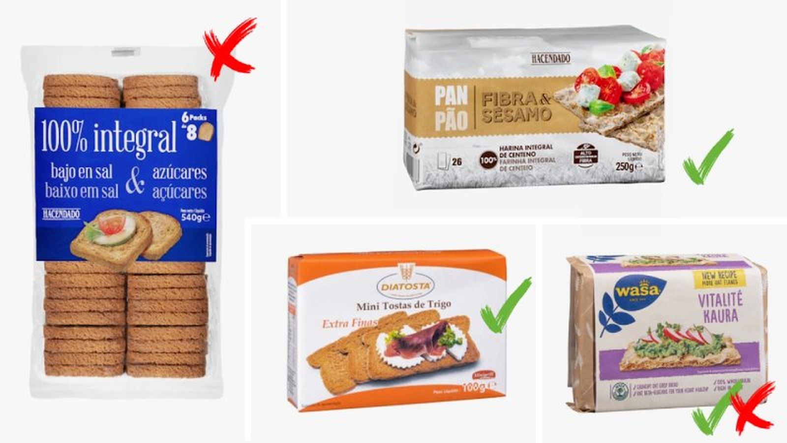 Pan tostado del Mercadona Pan tostado del Mercadona