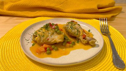 Pollo a la jardinera