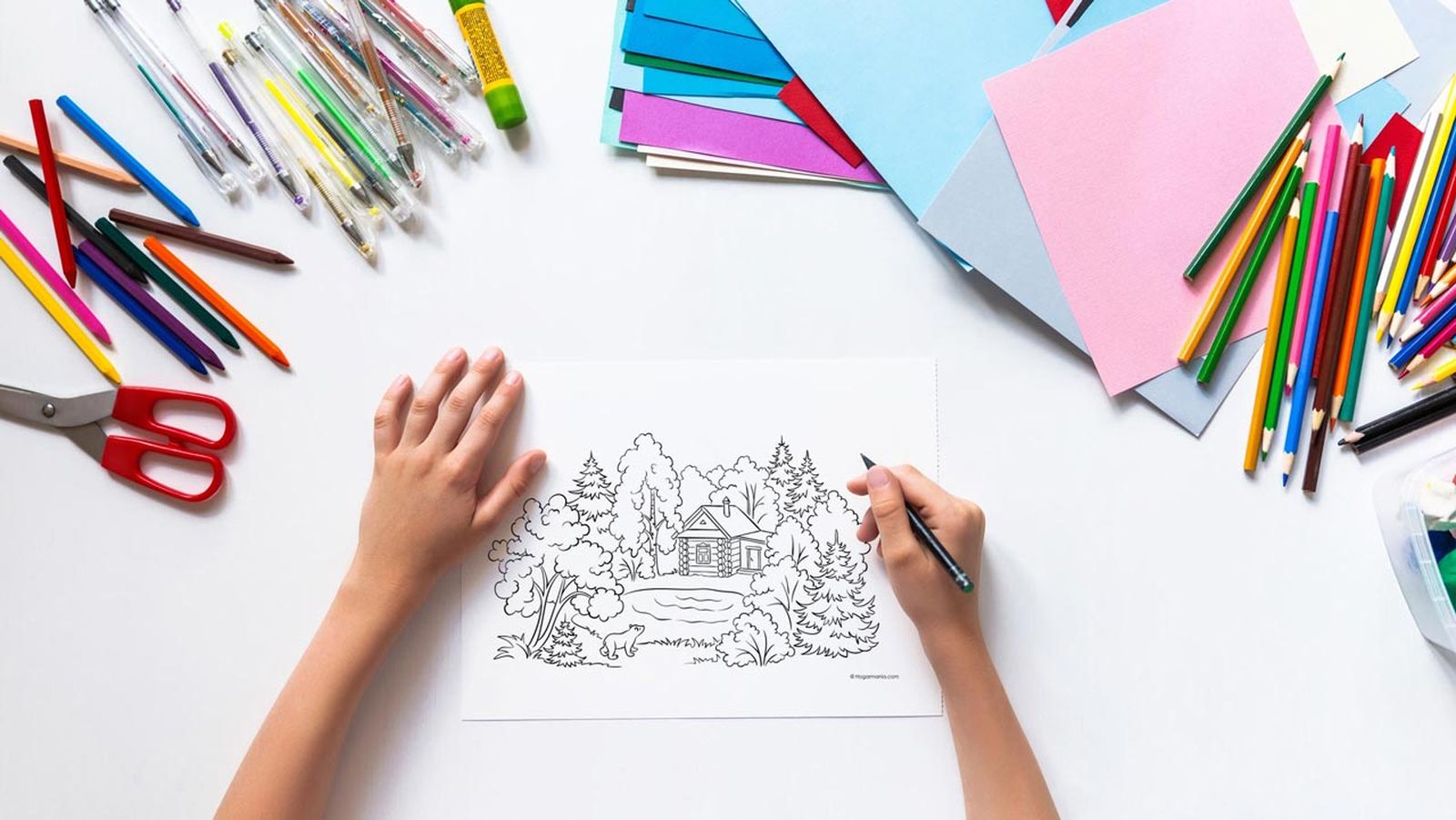 dibujos otono