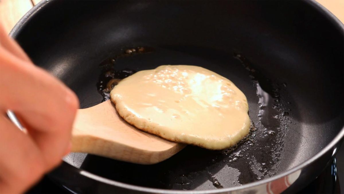 Tortitas americanas   Paso 3