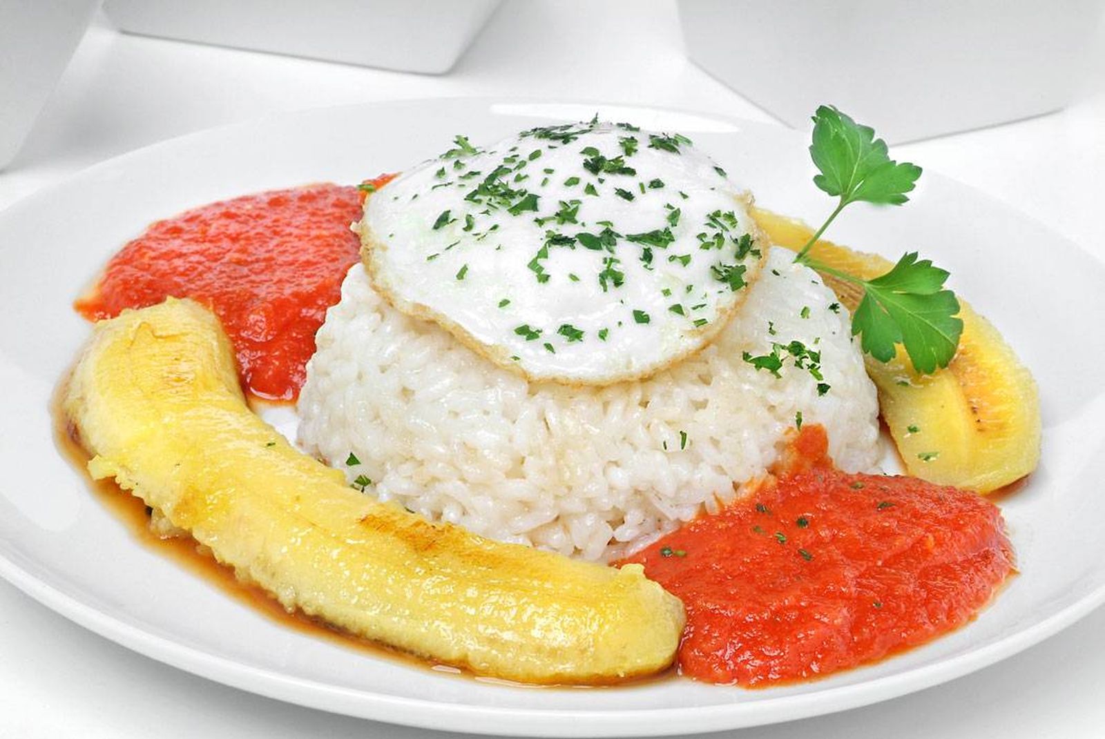 Arroz a la cubana