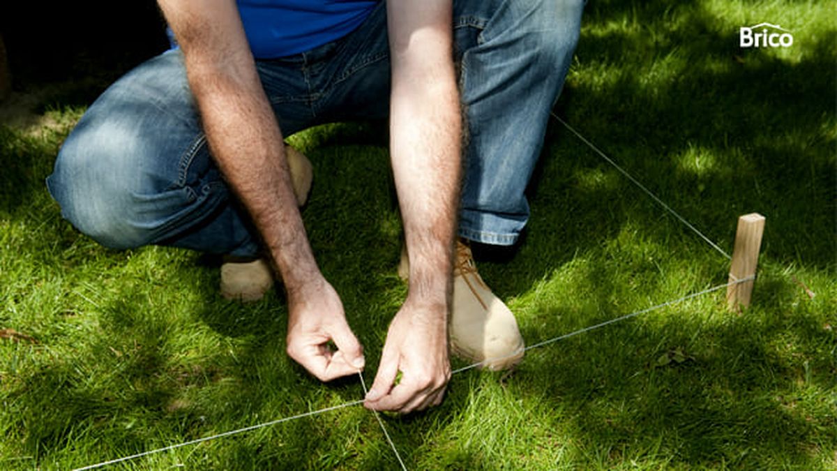 Bricomania 621 camino de piedras paso 1