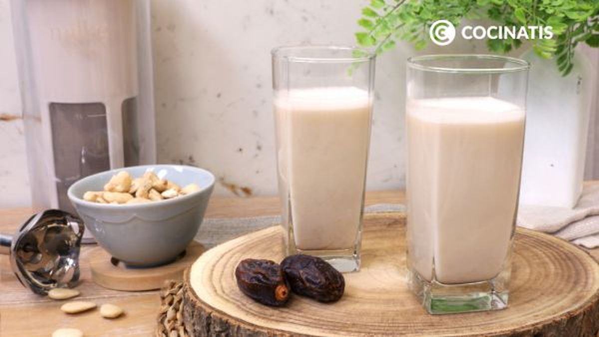 receta leche de almendras paso 4