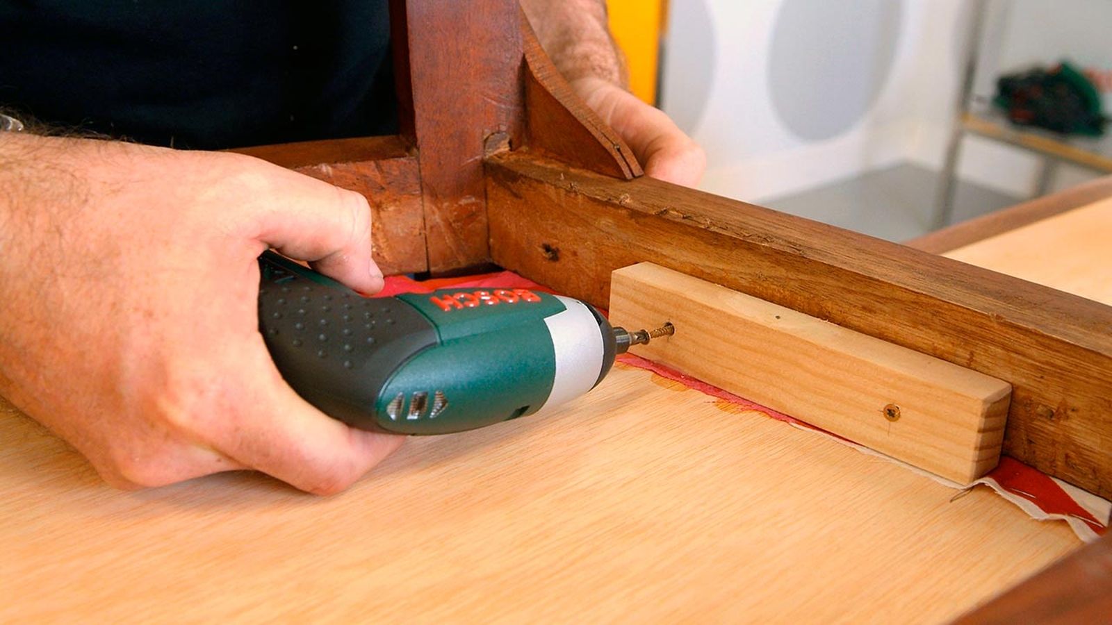 Restaurar una silla clásica paso 16 Restaurar una silla clásica paso 16