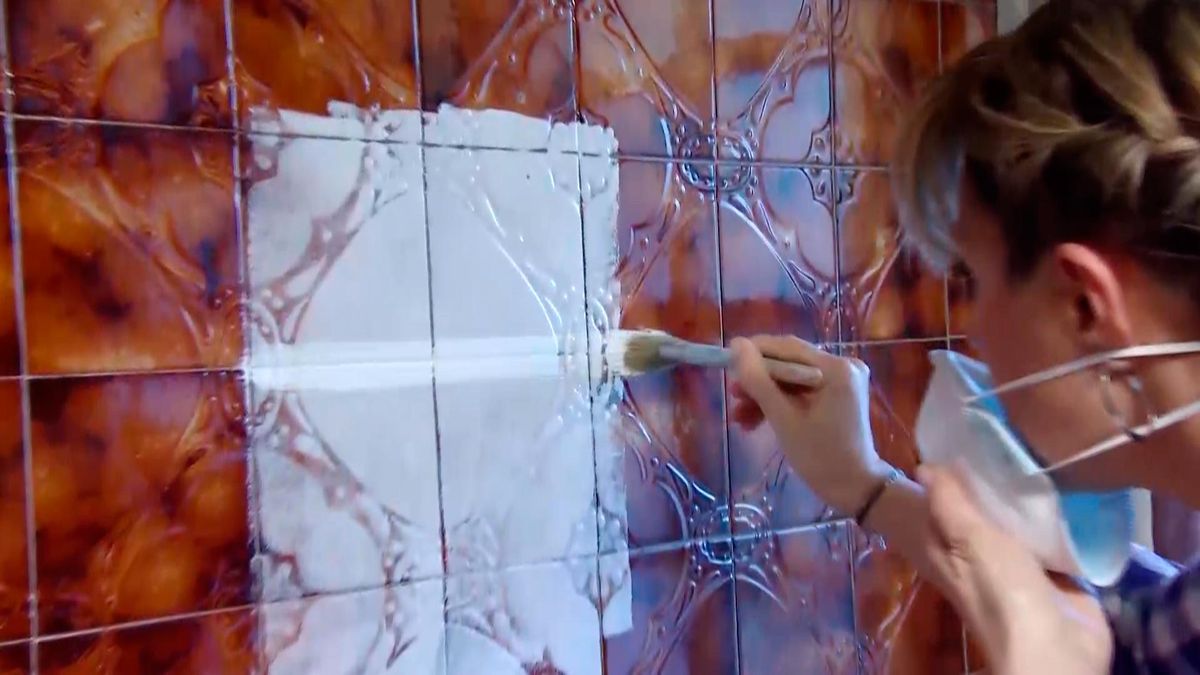 Decogarden 686 preparar pared azulejos antes de pintar imprimacion juntas+